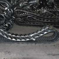 Excavator rubber track 400x72,5X76W fit for CATERPILLAR 304CCR  305.5DCR 305.5ECR DOOSAN DX60