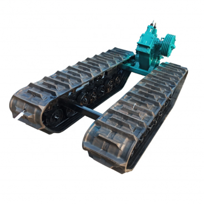 Factory Price Crawler Chassis Rubber Track Undercarriage For Excavator Parts